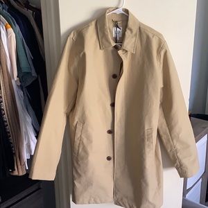 Khaki Car Coat